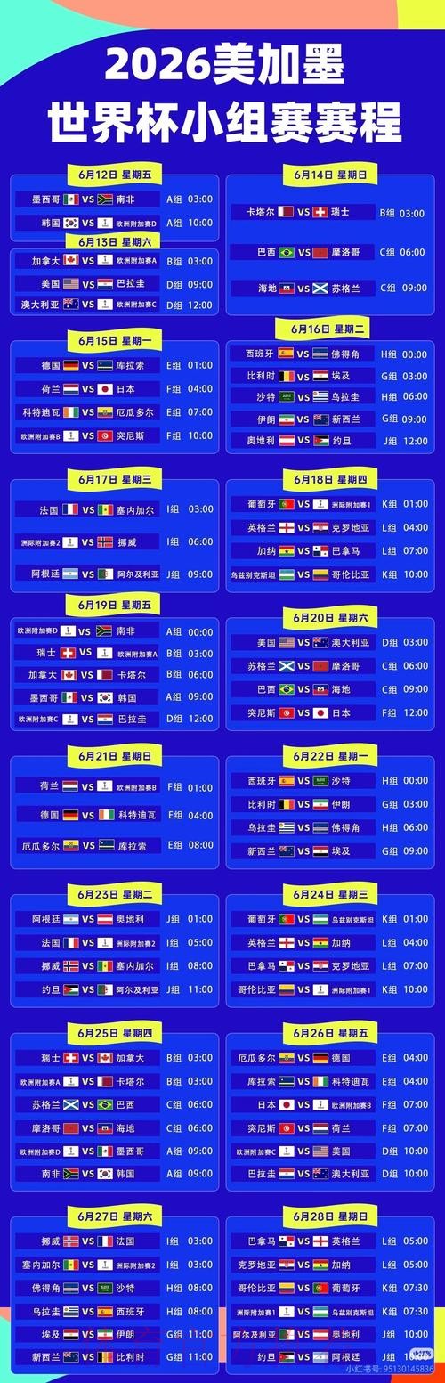 2026世界杯直播一览高清直播在哪里看